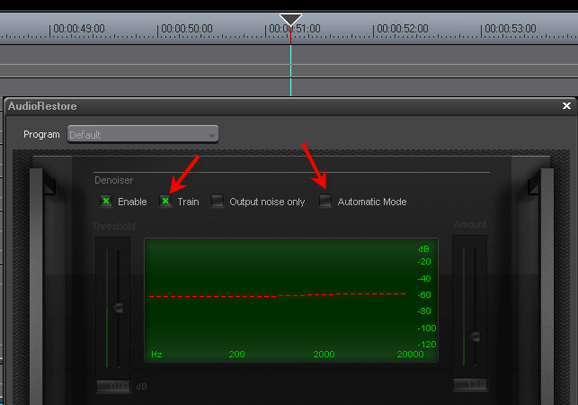 EDIUS and izoptone audio restore