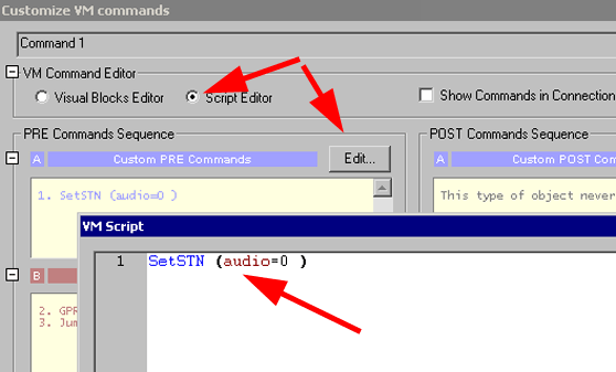 Edit VM Command