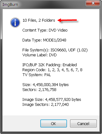 DVD with Imgburn - Step6