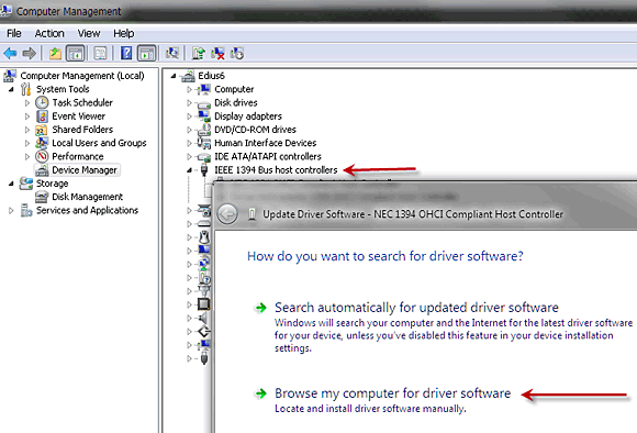 1394 ohci compliant host controller driver download for pc