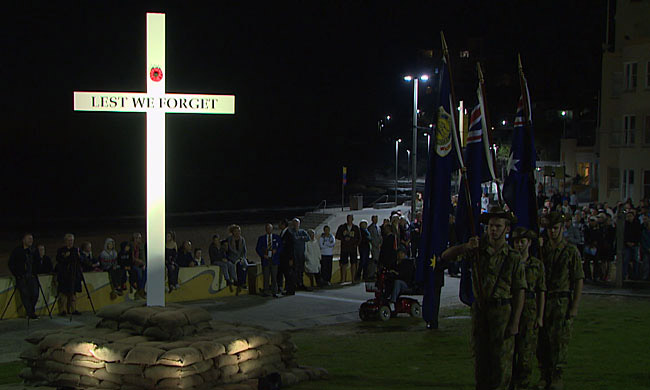 Anzac Day Dawn Service Cronulla - 100 years