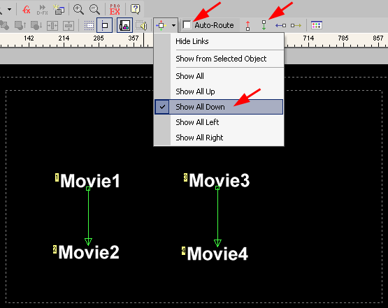 DVD-Lab Pro Down Route