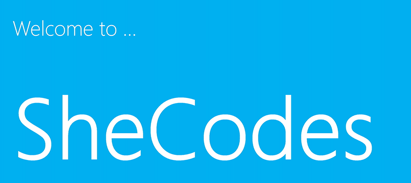 SheCodes - NSW Department of Industry