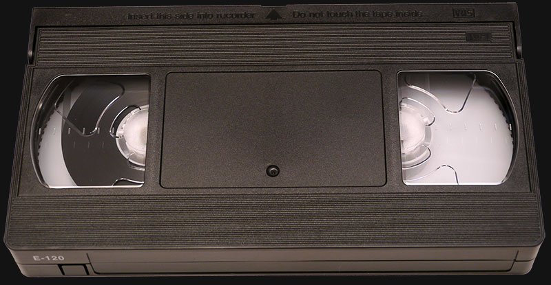 VHS Tape to Digital Transfer.